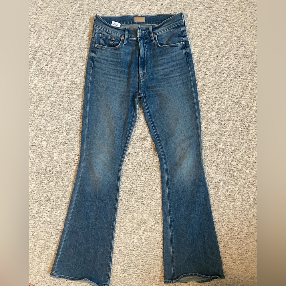 Mother Denim The Weekender Flare Size 26